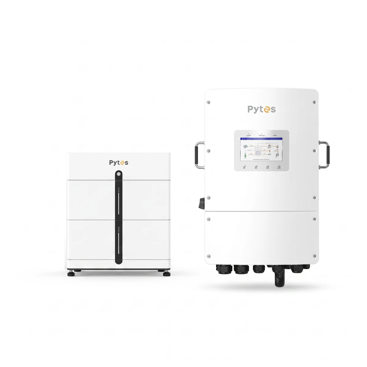 Pytes Small thuisbatterij 10 kWh met omvormer, kleinverbruik